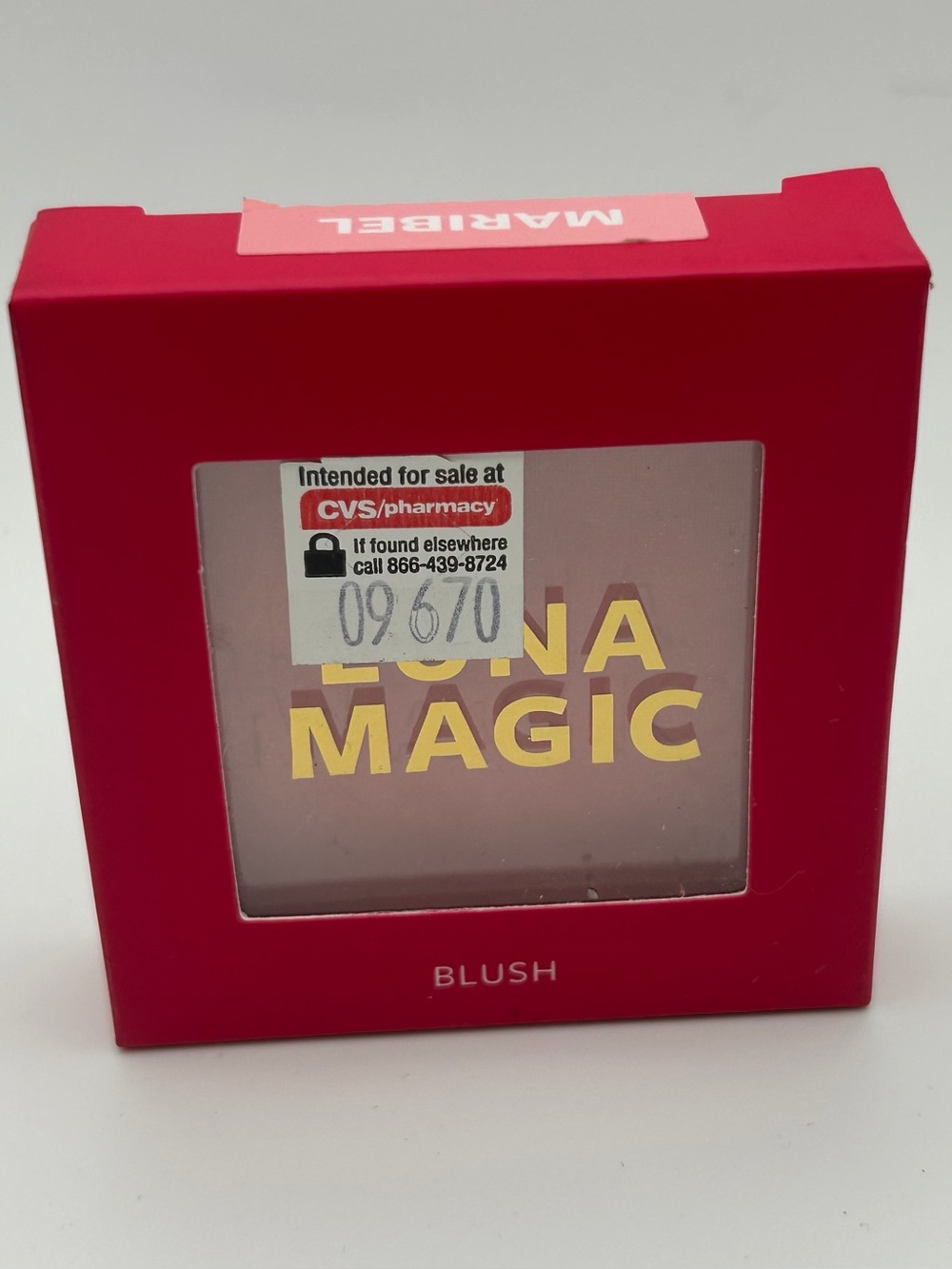 Luna Magic Compact Pressed Powder Blush in the shade Maribel